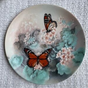 “ Monarch Butterflies” By Lena Lou Decorative Plate